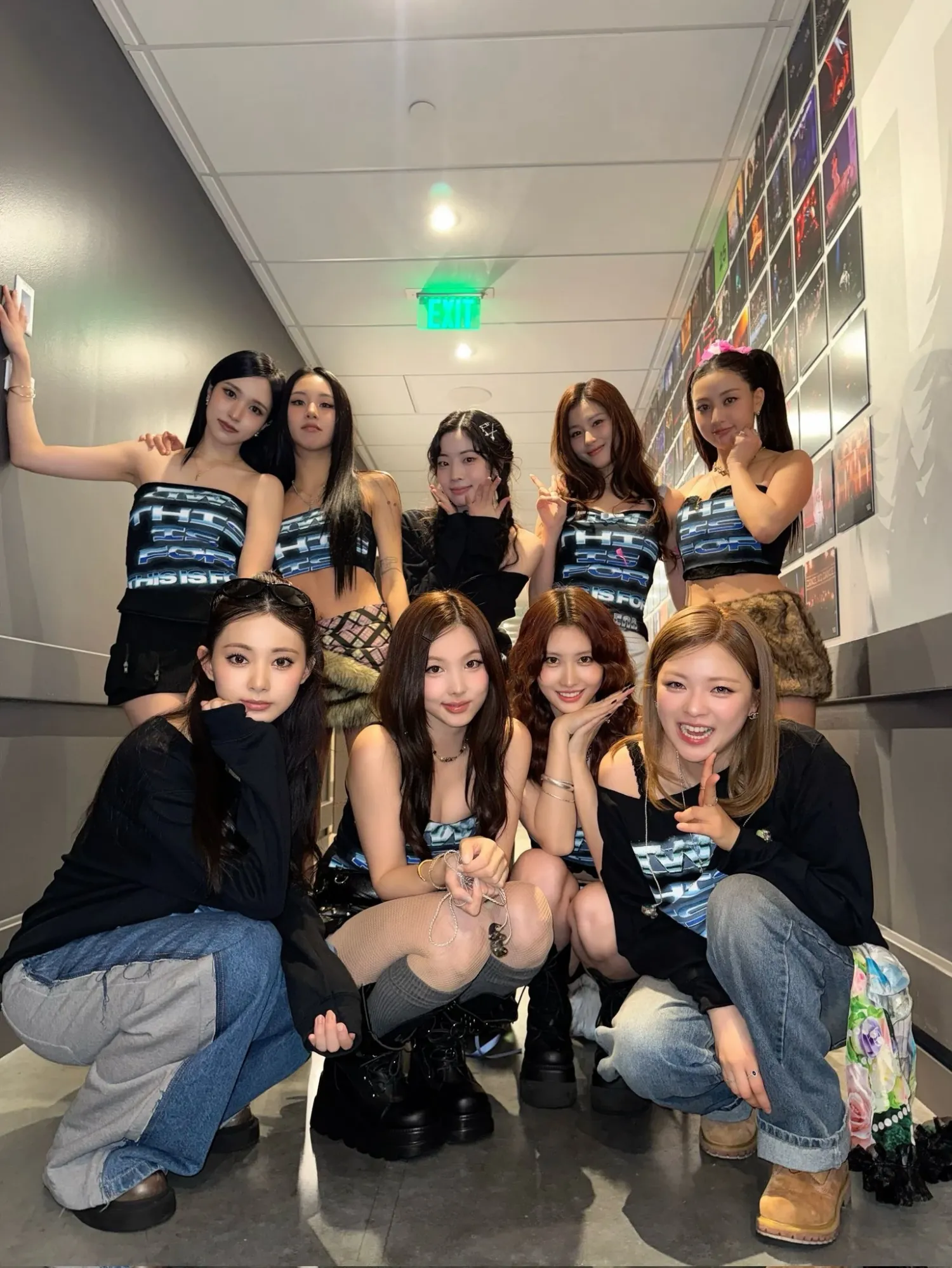A moment captured by TWICE's fan