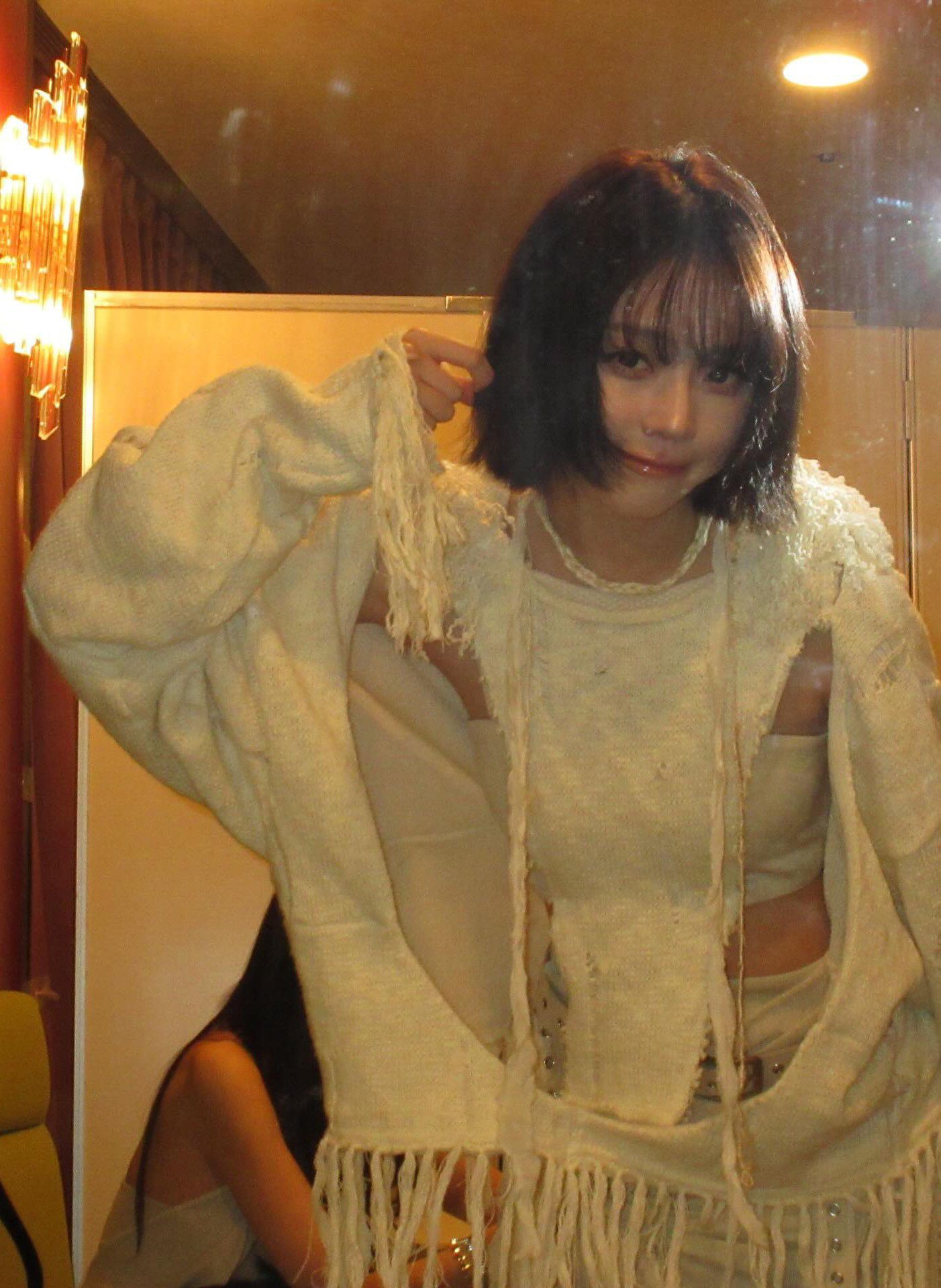 A moment captured by Winter (aespa)'s fan