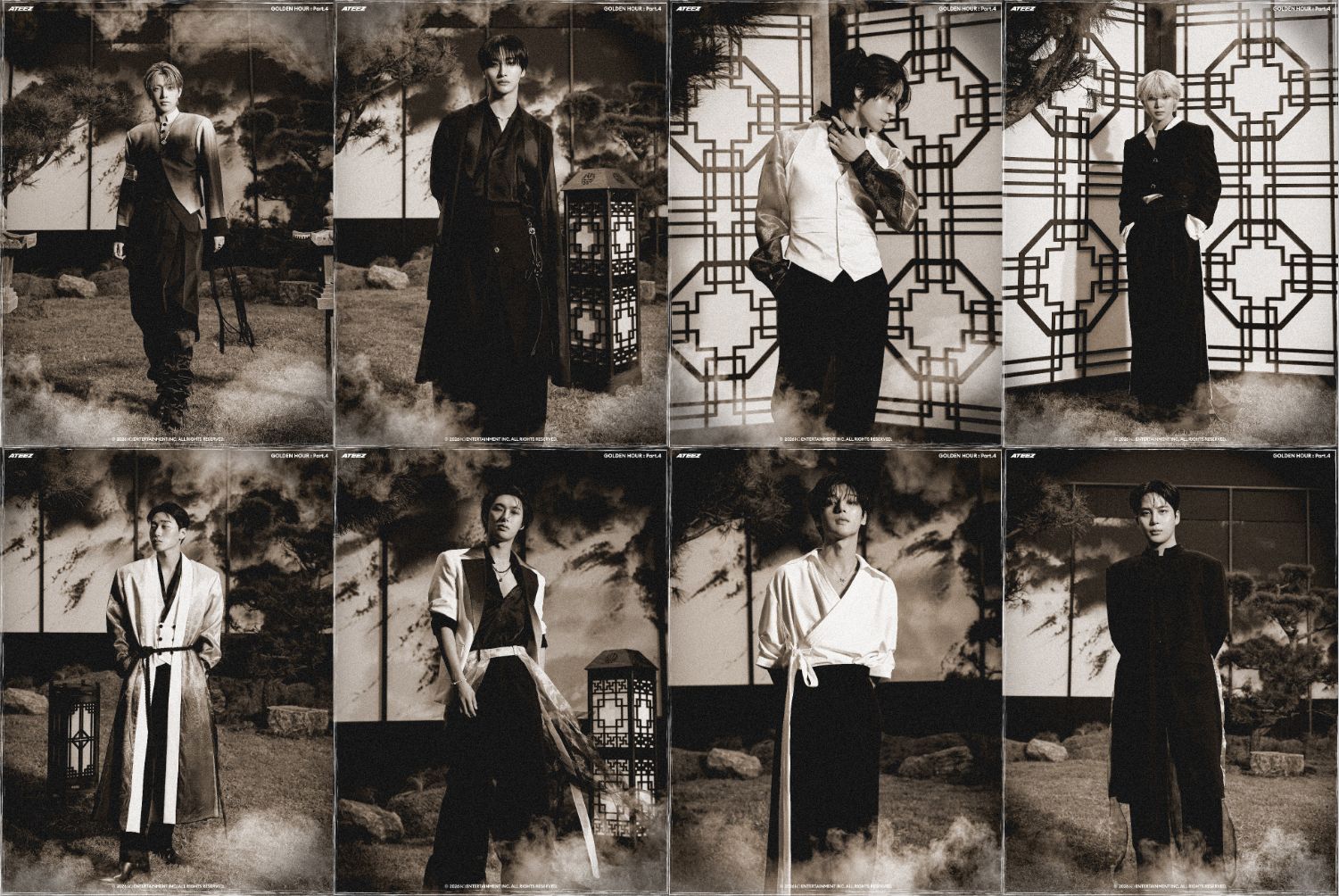 Recent activity shot of ATEEZ