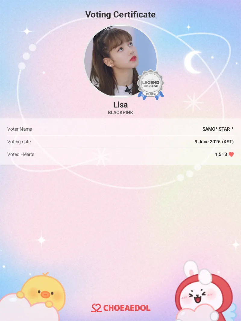 Momen yang diabadikan oleh penggemar Lisa (BLACKPINK)