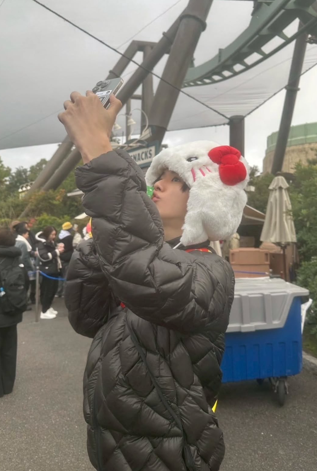 A moment captured by Yoon Jaehyuk (TREASURE)'s fan