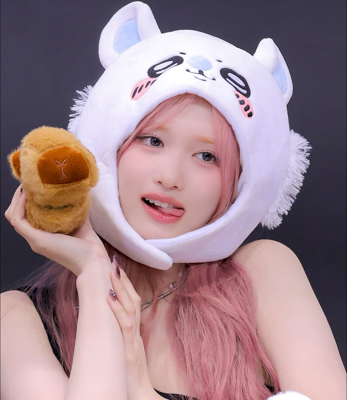 A moment captured by Leeseo (IVE)'s fan