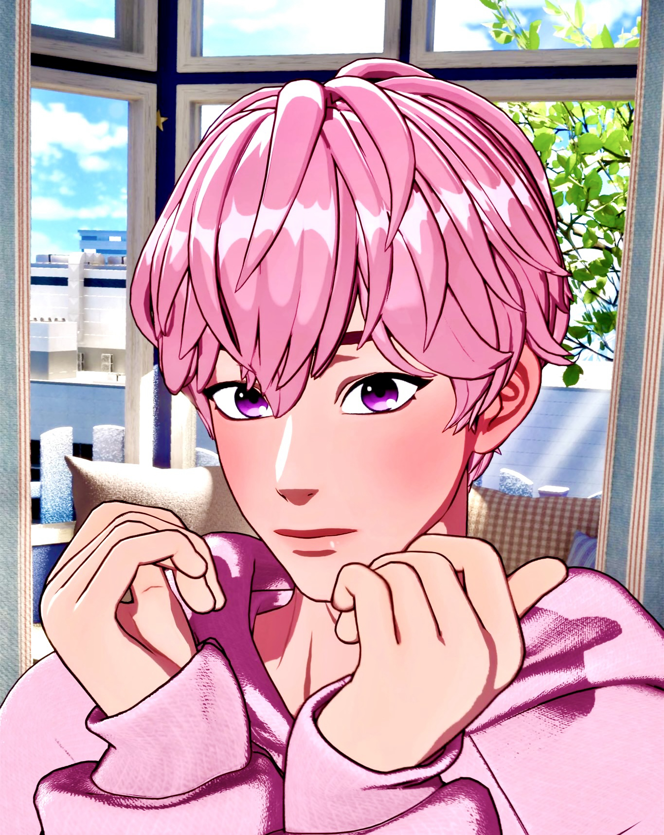 Recent activity shot of Bamby (PLAVE)