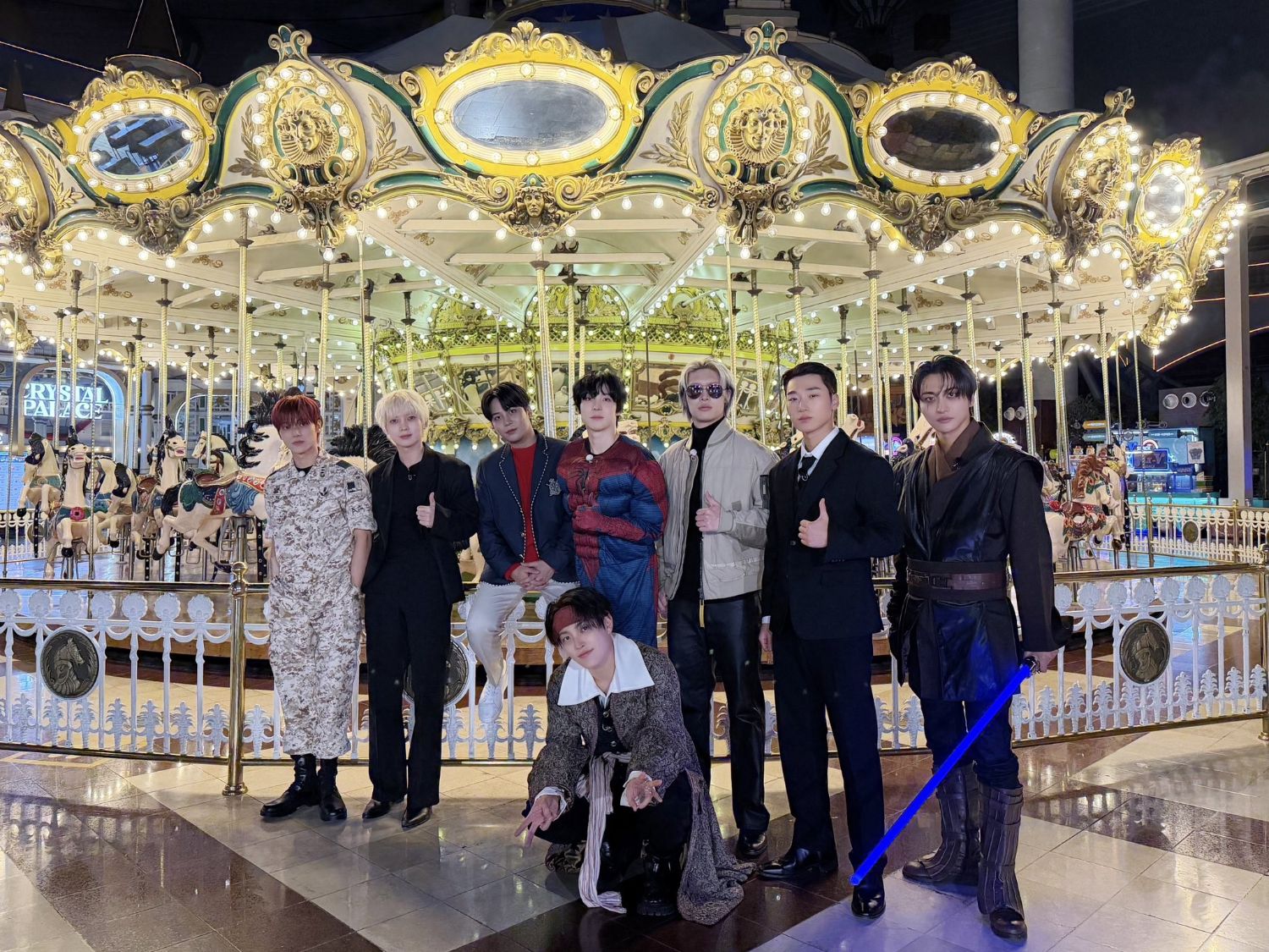 에이티즈의 비하인드 컷