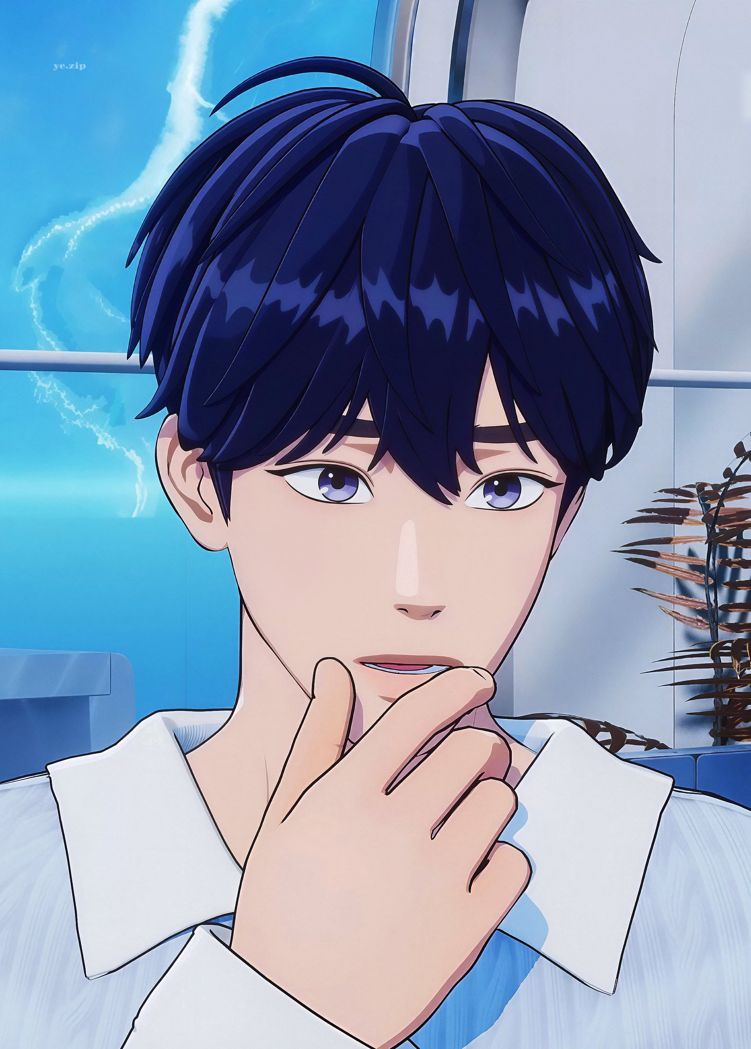 Behind-the-scenes cut of Yejun (PLAVE)