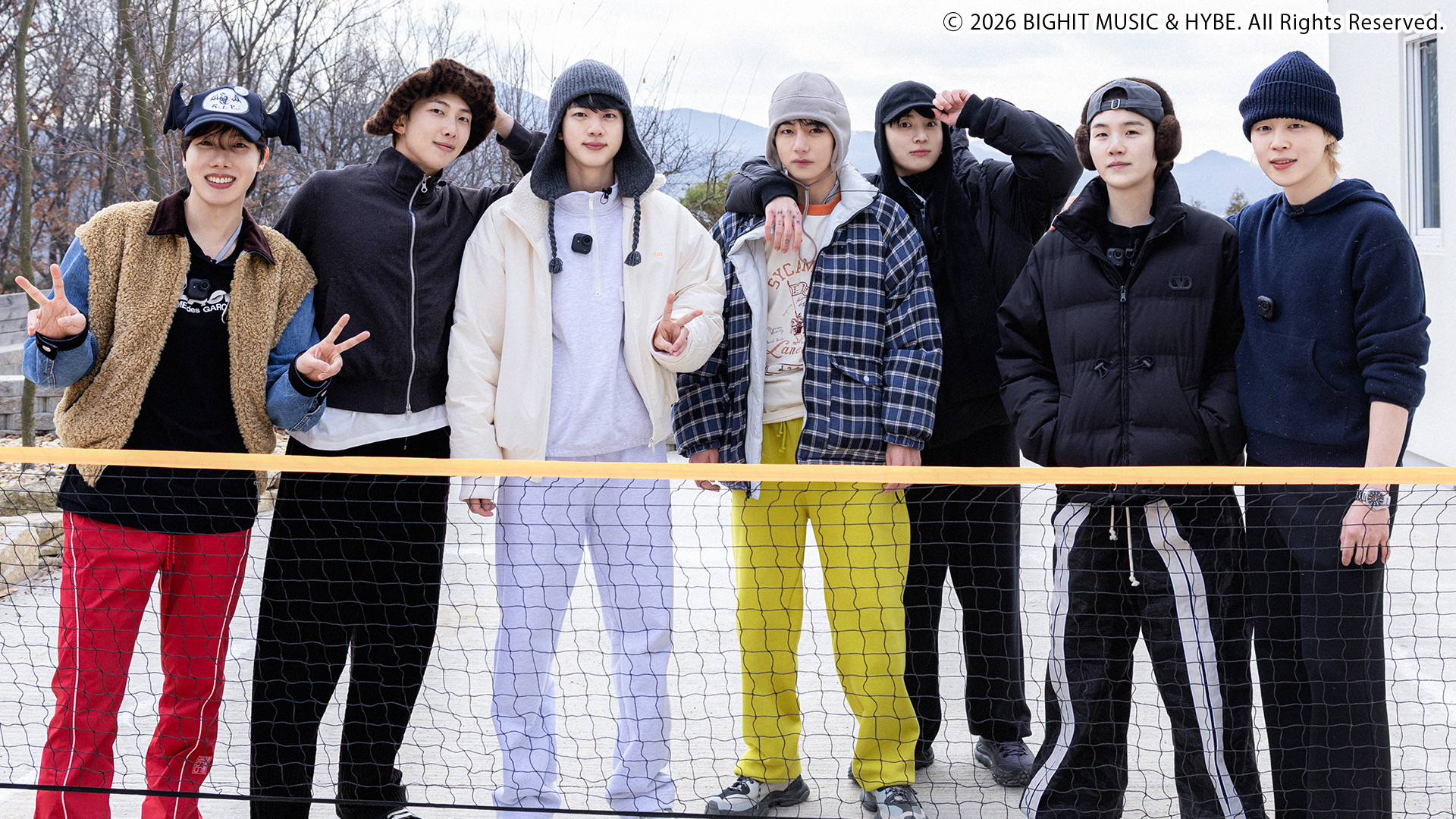 Recent activity shot of BTS