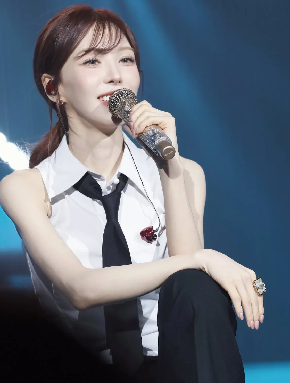 A moment captured by Wendy (Red Velvet)'s fan