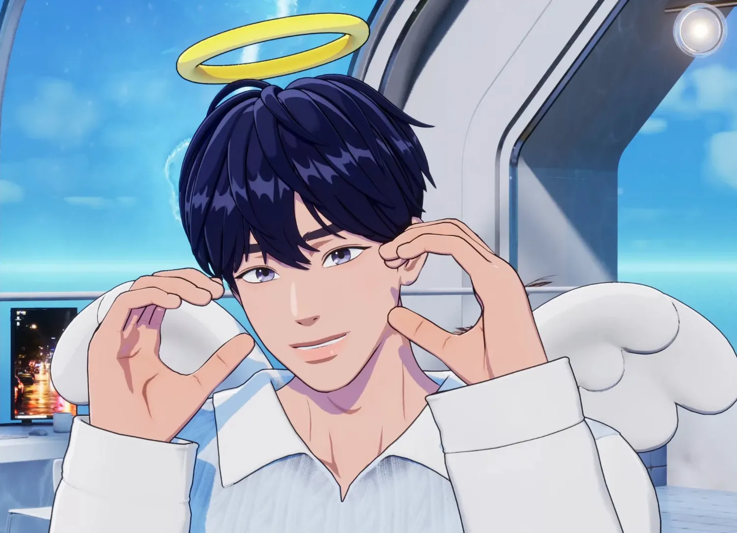 A moment captured by Yejun (PLAVE)'s fan