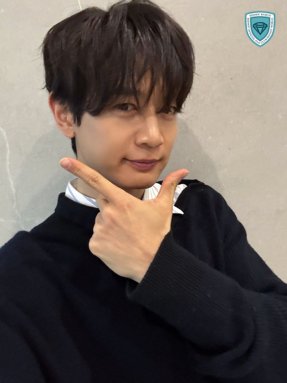 A moment captured by Minho (SHINee)'s fan