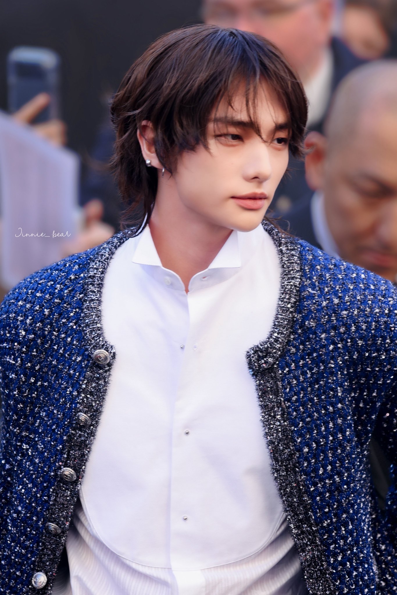 Recent activity shot of Hyunjin (Stray Kids)