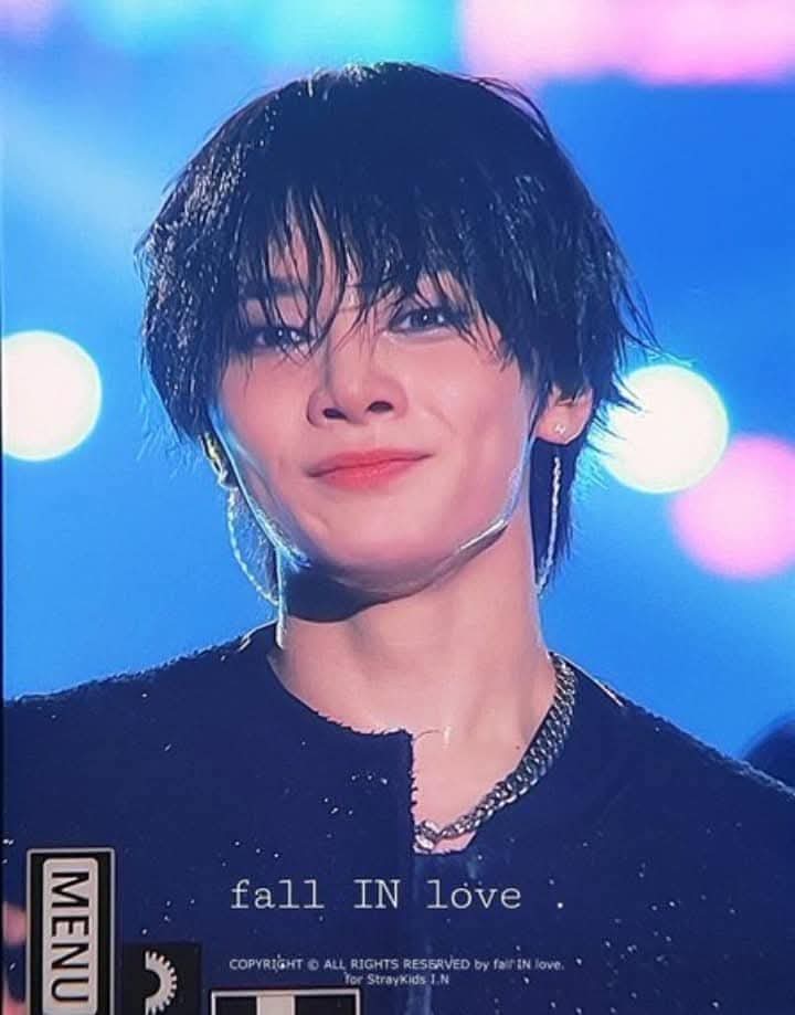 A moment captured by I.N (Stray Kids)'s fan