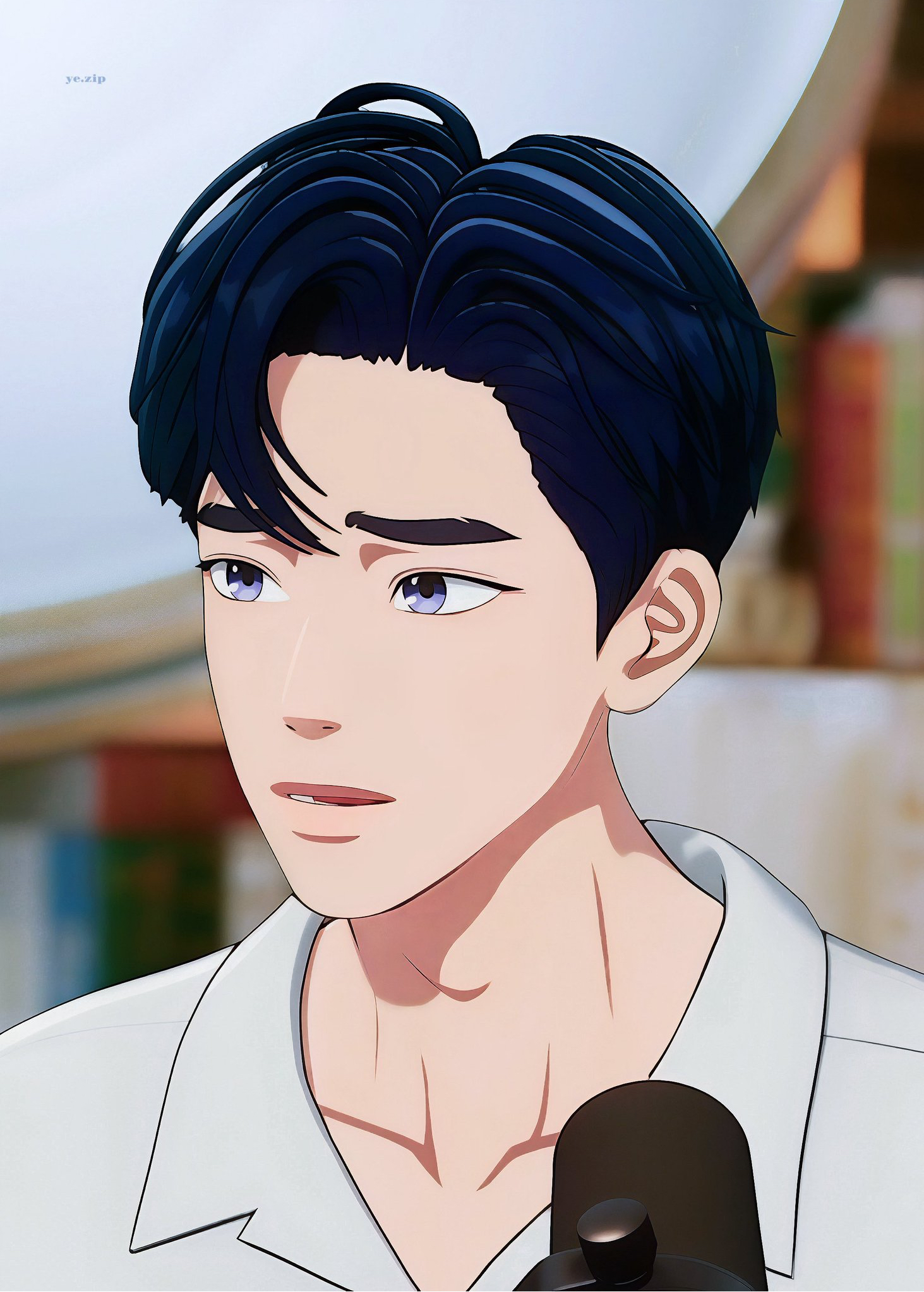 A moment captured by Yejun (PLAVE)'s fan