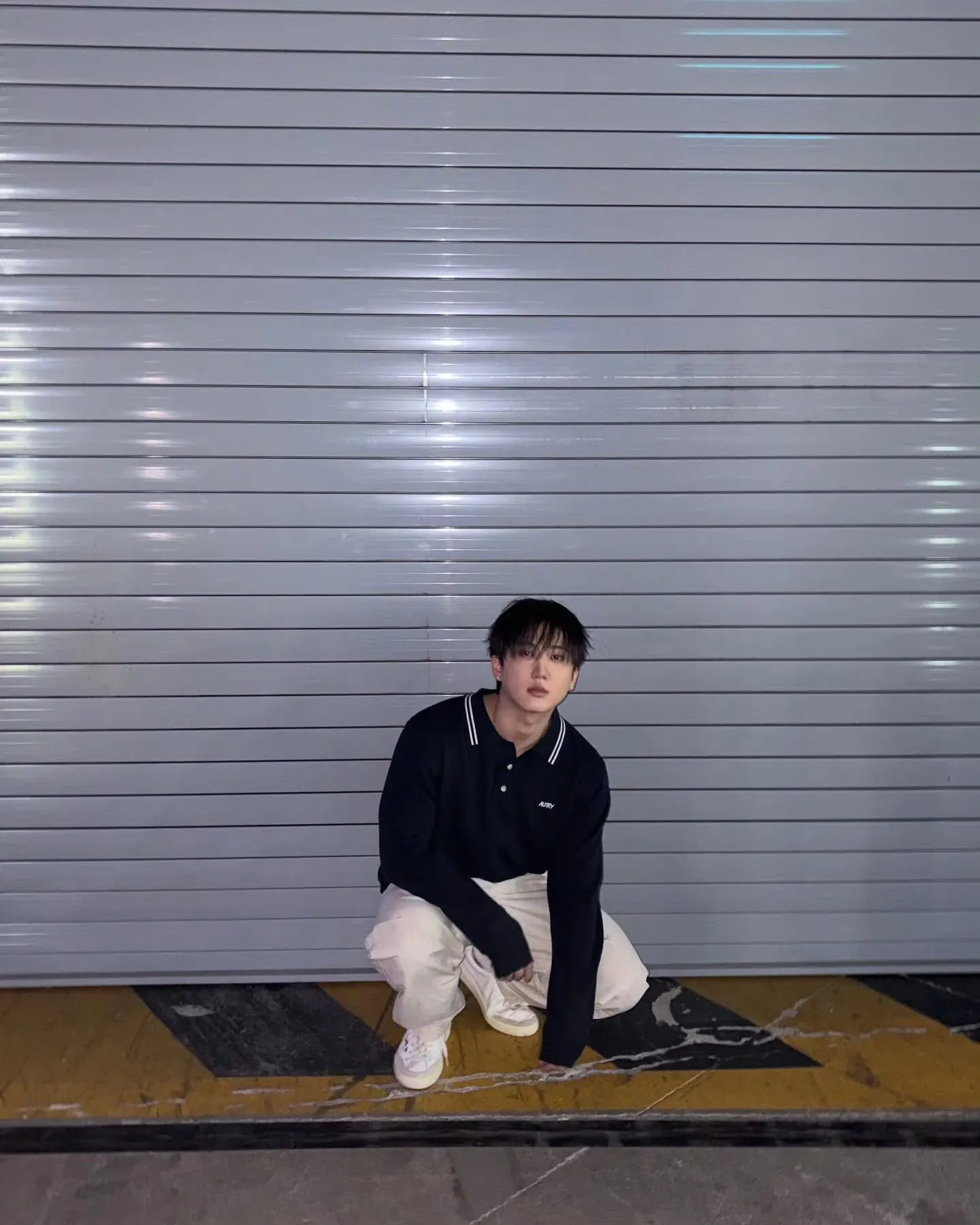 A moment captured by Changbin (Stray Kids)'s fan