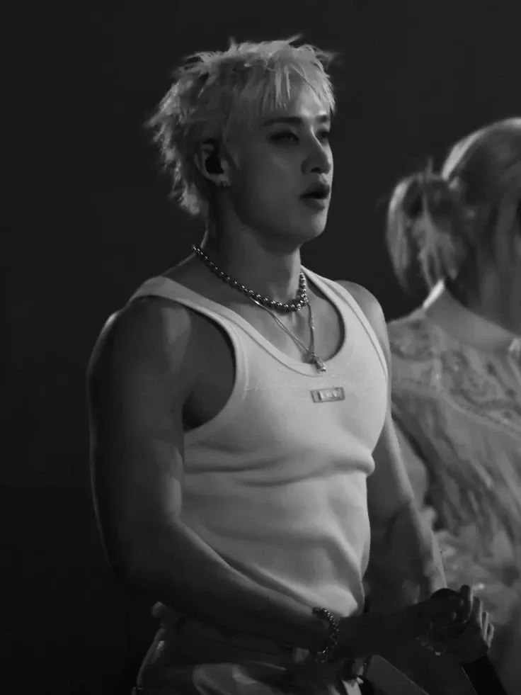 Recent activity shot of Bang Chan (Stray Kids)