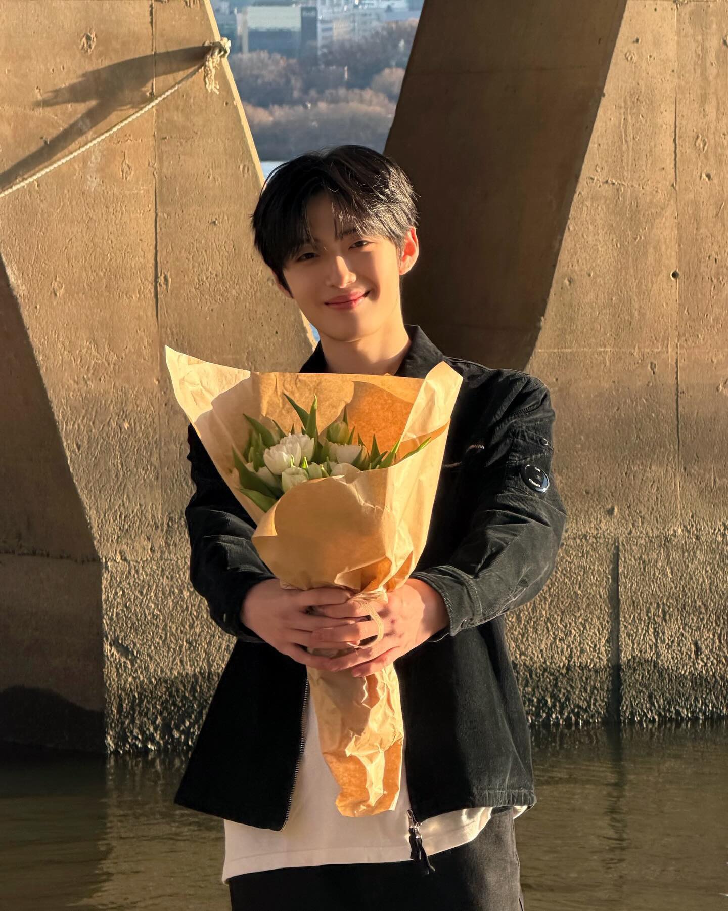 Behind-the-scenes cut of Chung Sanghyeon (ALPHA DRIVE ONE)