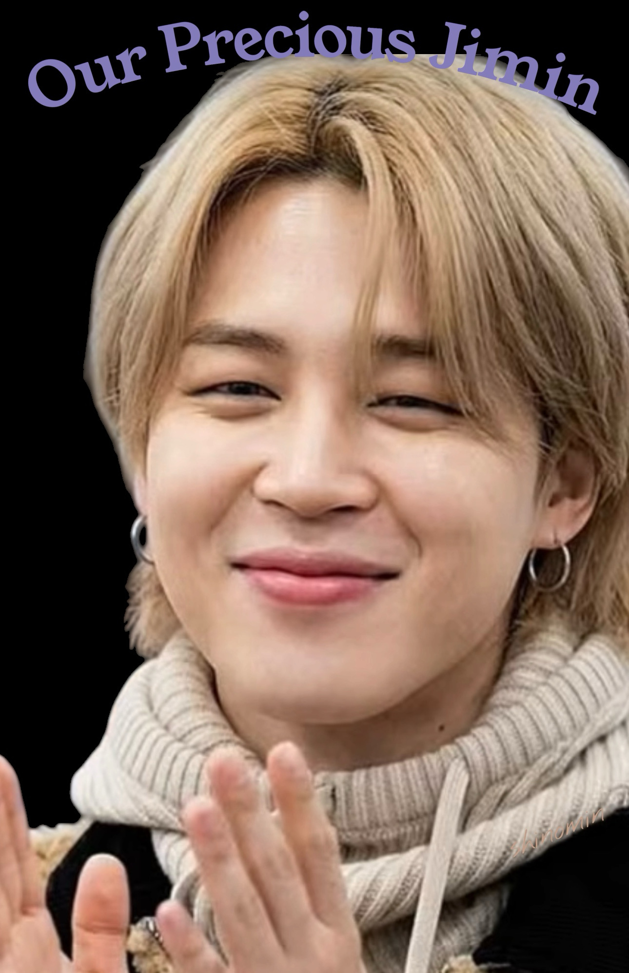 Recent activity shot of Jimin (BTS)