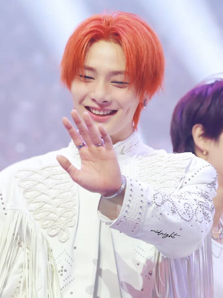 A moment captured by I.N (Stray Kids)'s fan