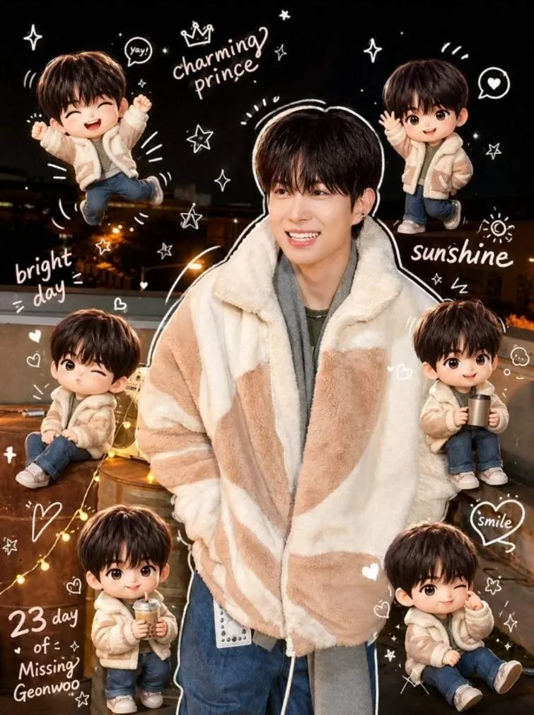 Momen yang diabadikan oleh penggemar Kim Geonwoo (ALPHA DRIVE ONE)