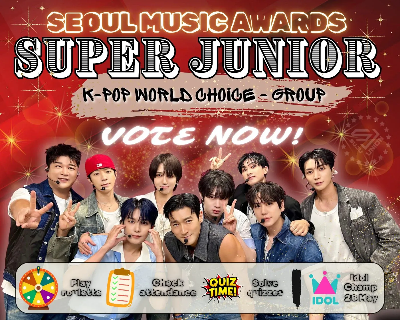 Momen yang diabadikan oleh penggemar Super Junior