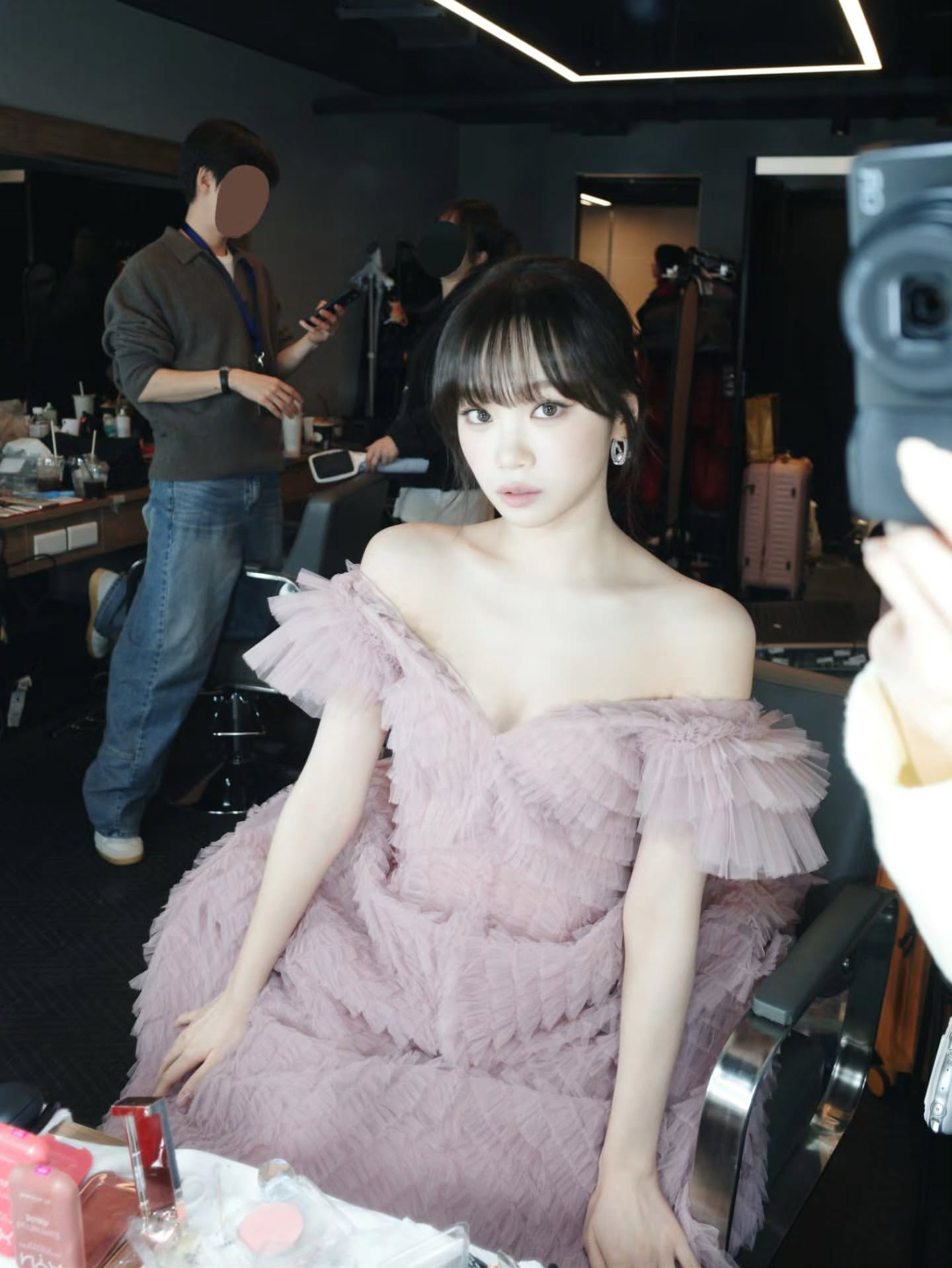 Recent activity shot of Kim Chaewon (LE SSERAFIM)