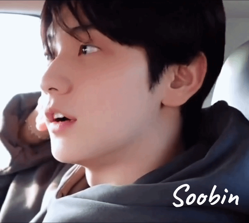 Behind-the-scenes cut of Soobin (TOMORROW X TOGETHER)