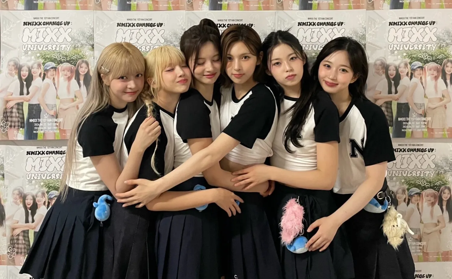 Behind-the-scenes cut of NMIXX