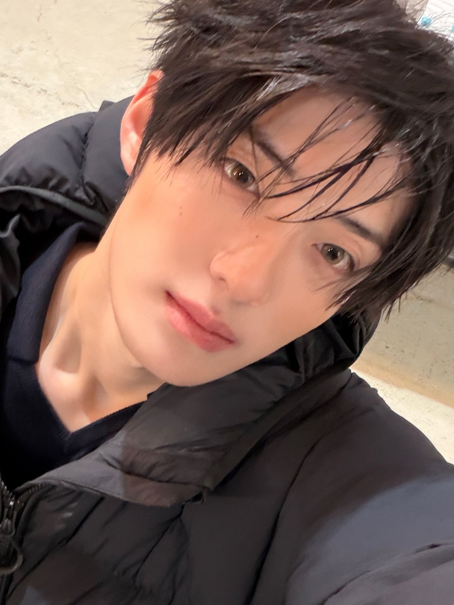 A moment captured by Chung Sanghyeon (ALPHA DRIVE ONE)'s fan