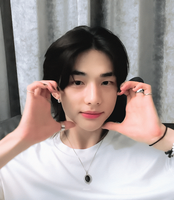 A moment captured by Hyunjin (Stray Kids)'s fan