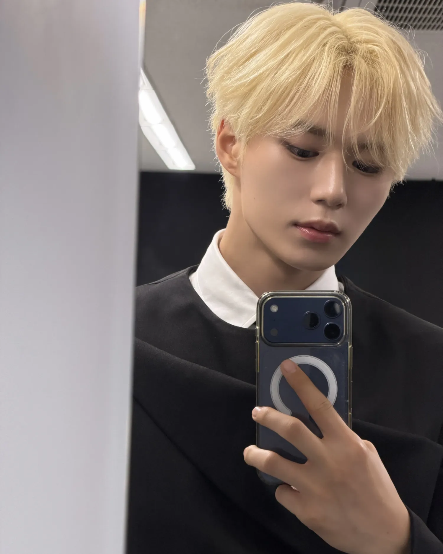Recent activity shot of Kim Junseo (ALPHA DRIVE ONE)