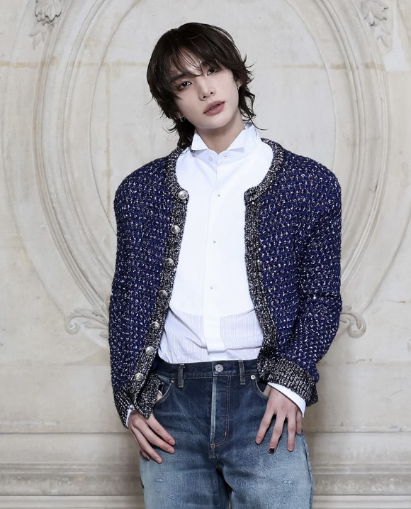 Behind-the-scenes cut of Hyunjin (Stray Kids)