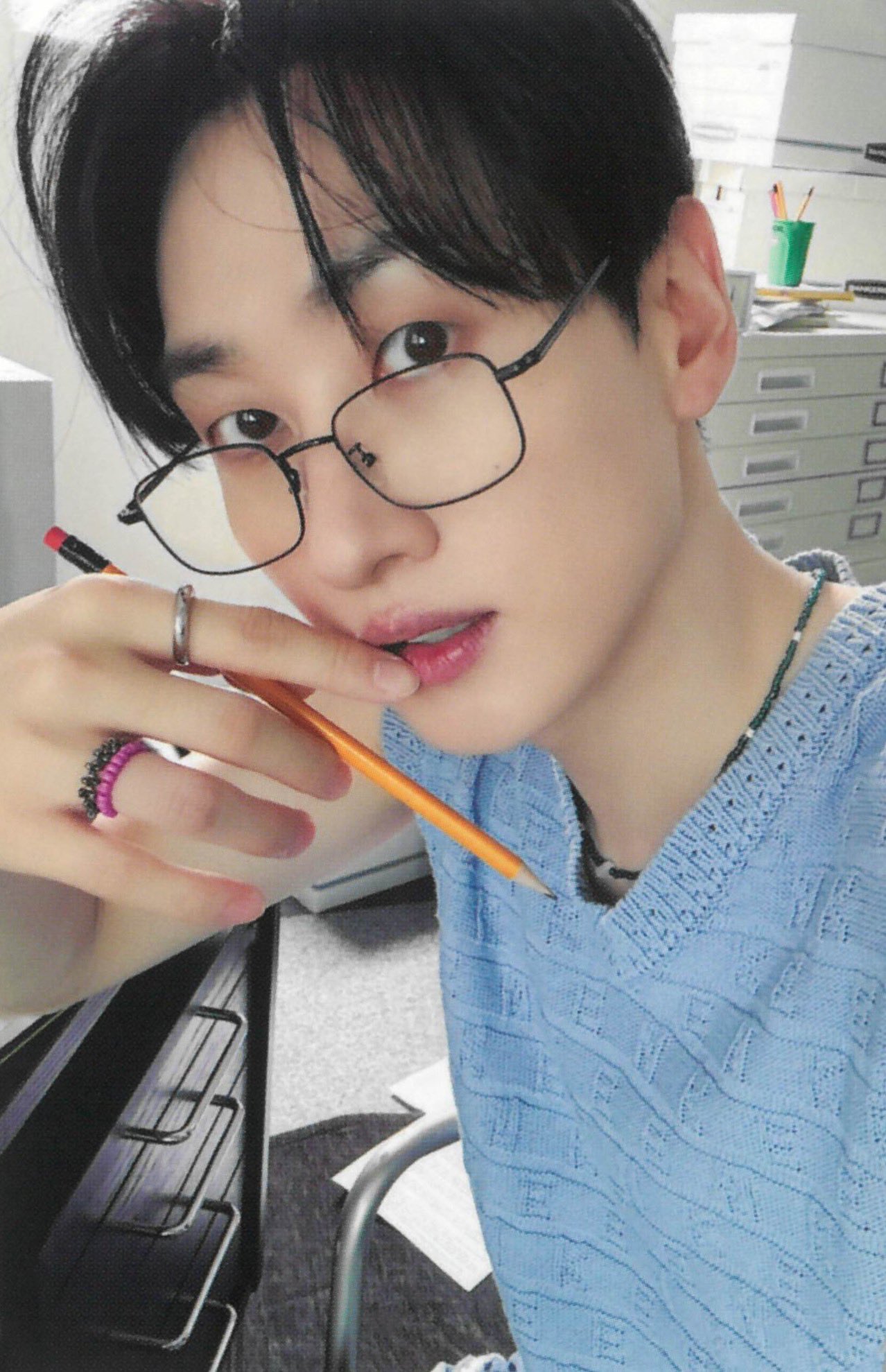 A moment captured by Eunhyuk (Super Junior)'s fan