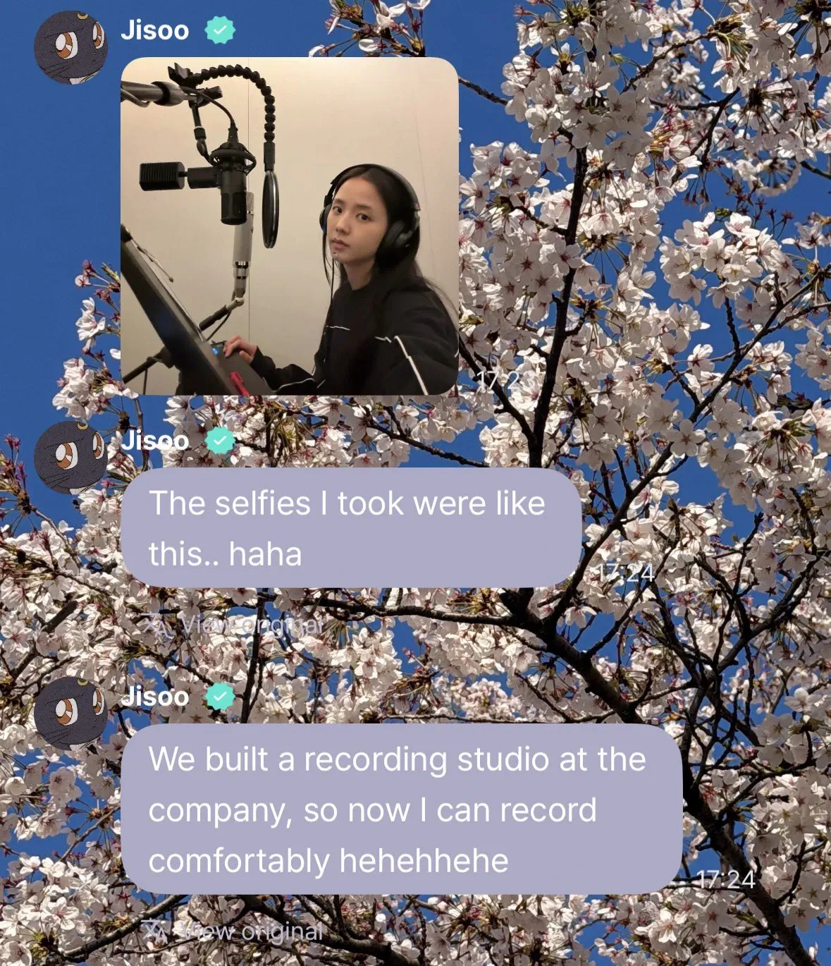 Foto aktivitas terbaru Jisoo (BLACKPINK)