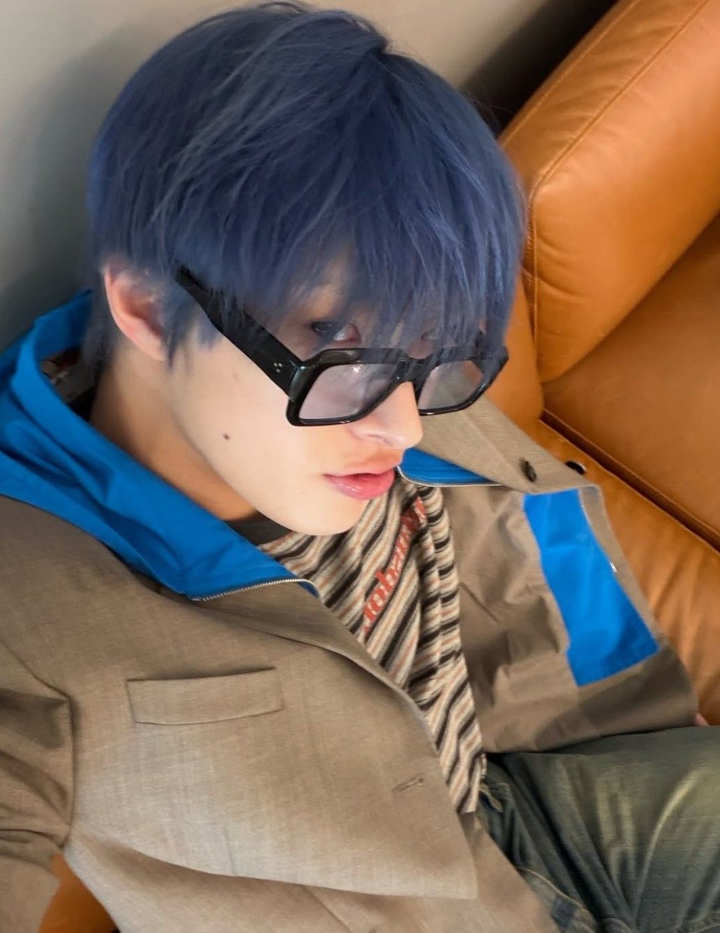 Recent activity shot of Mingi (ATEEZ)