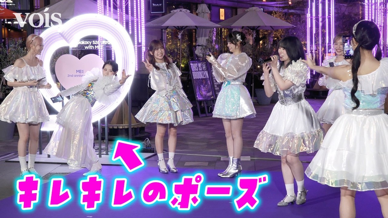 Behind-the-scenes cut of Kasahara Momona (ME:I)