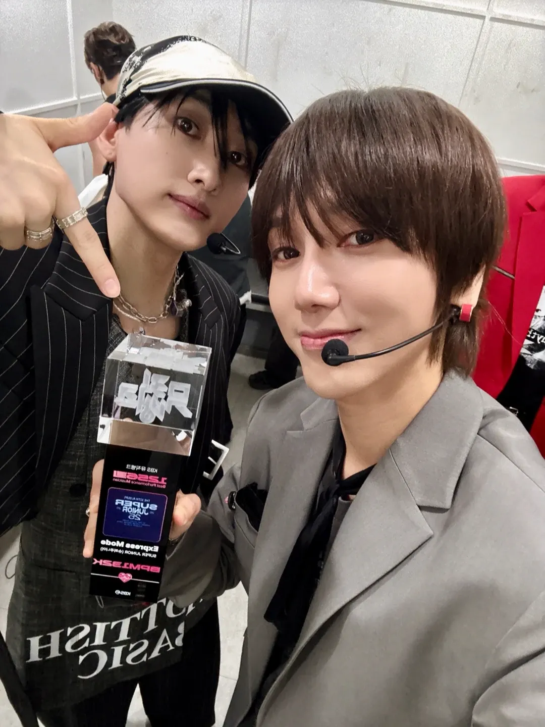 Behind-the-scenes cut of Yesung (Super Junior)