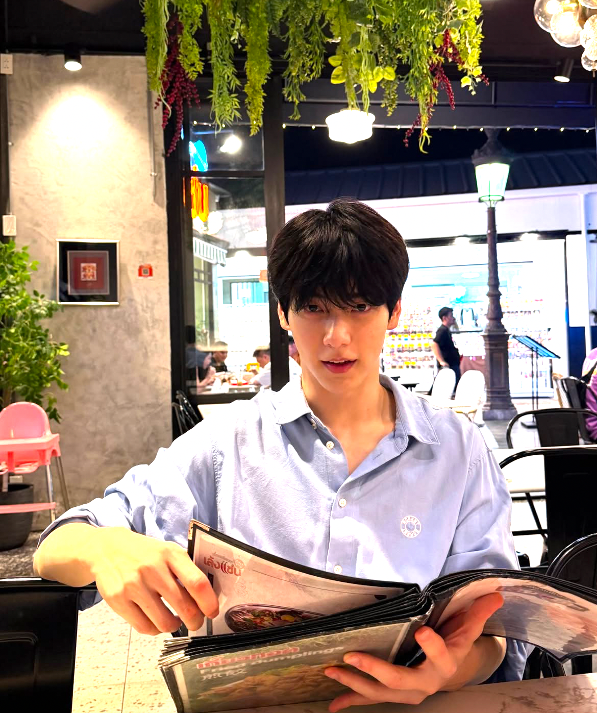 A moment captured by Soobin (TOMORROW X TOGETHER)'s fan