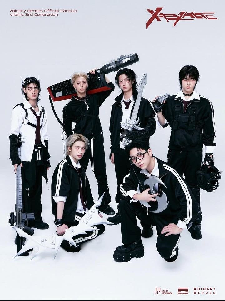 Recent activity shot of Xdinary Heroes