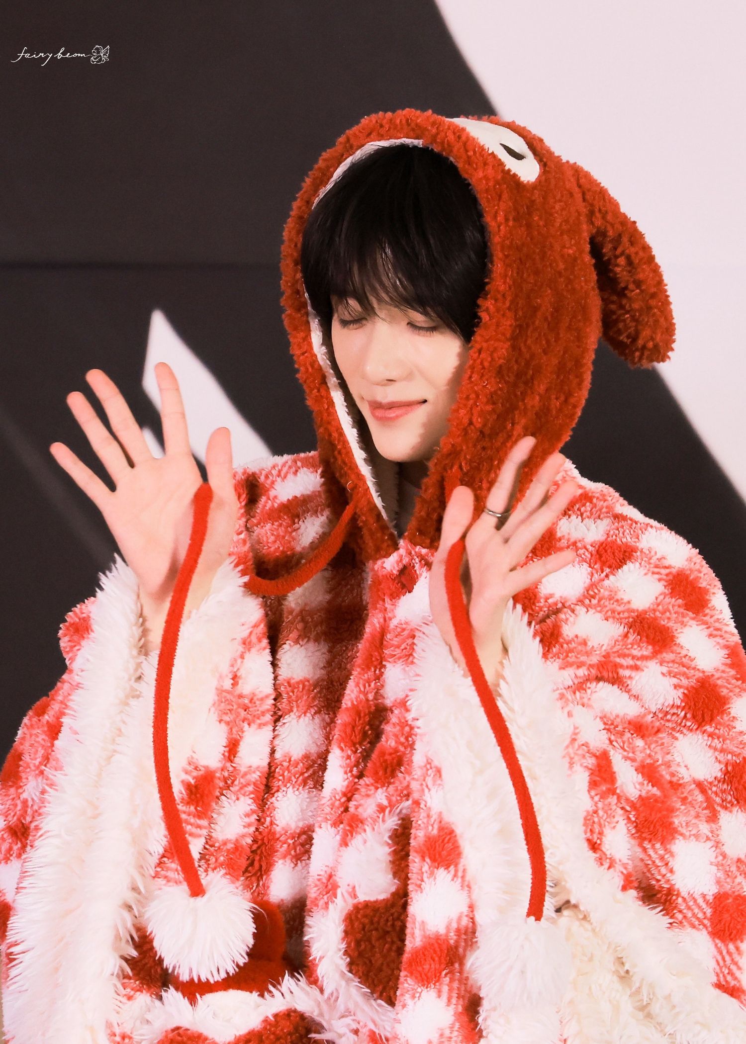A moment captured by Beomgyu (TOMORROW X TOGETHER)'s fan