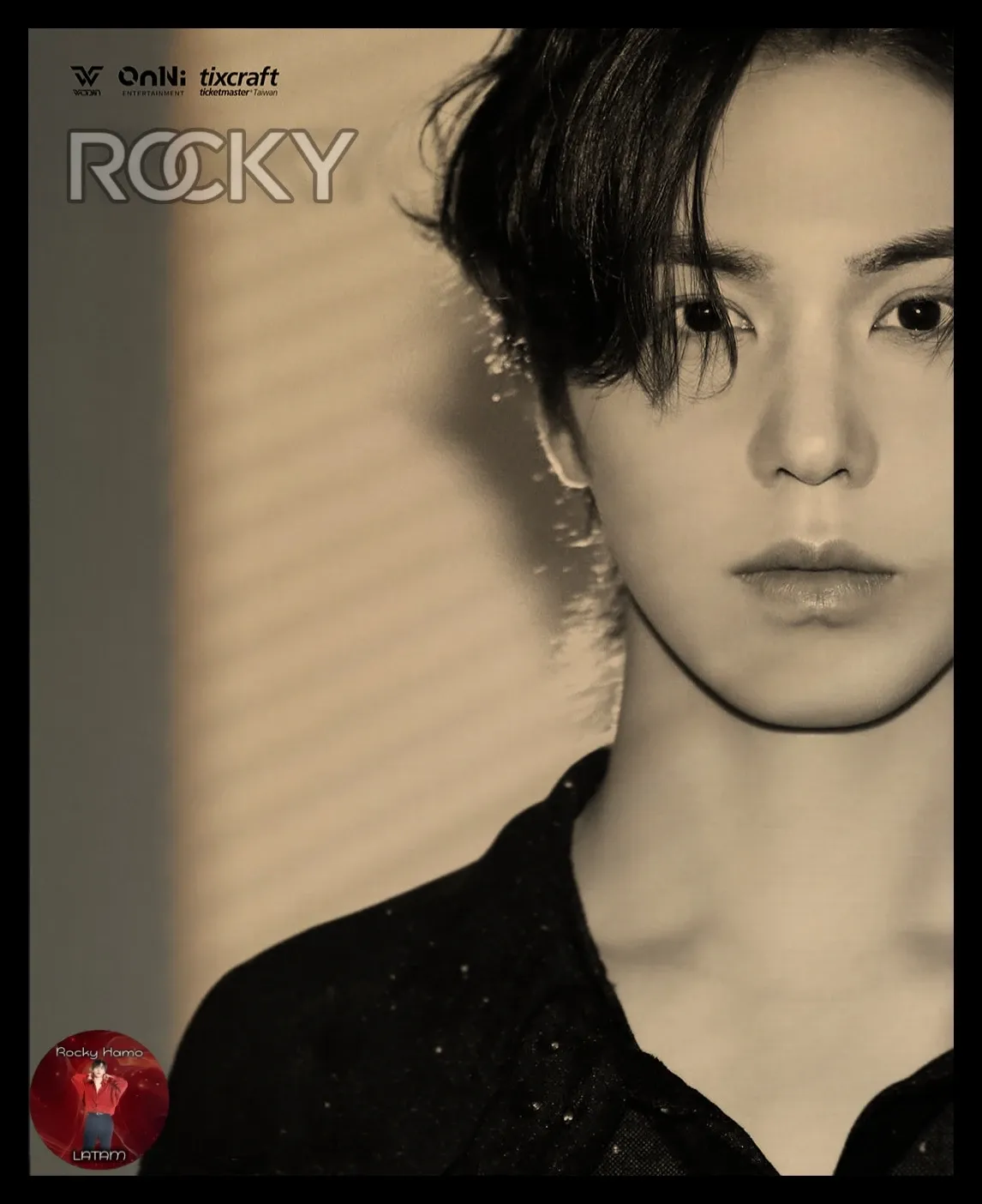 A moment captured by Rocky's fan