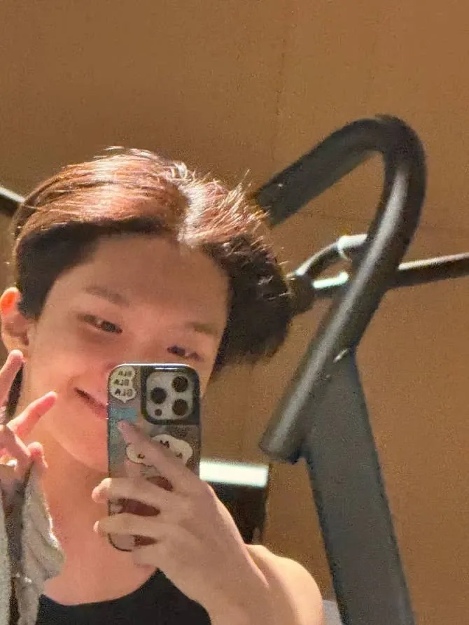 Recent activity shot of Woonhak (BOYNEXTDOOR)