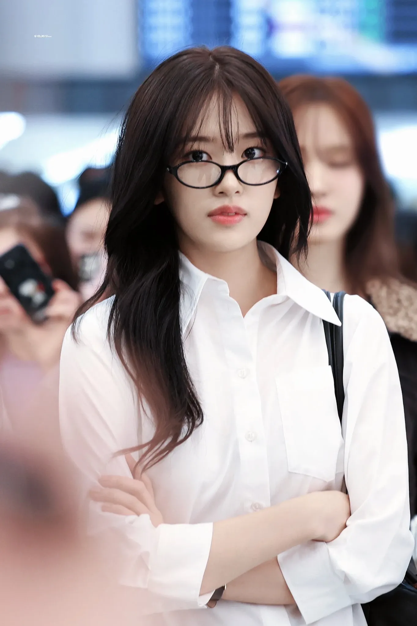 アン・ユジン (IVE)の舞台裏ショット