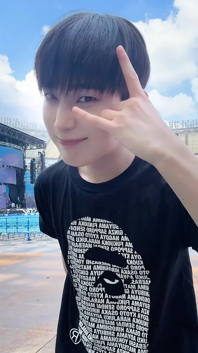 Behind-the-scenes cut of Sunoo (ENHYPEN)