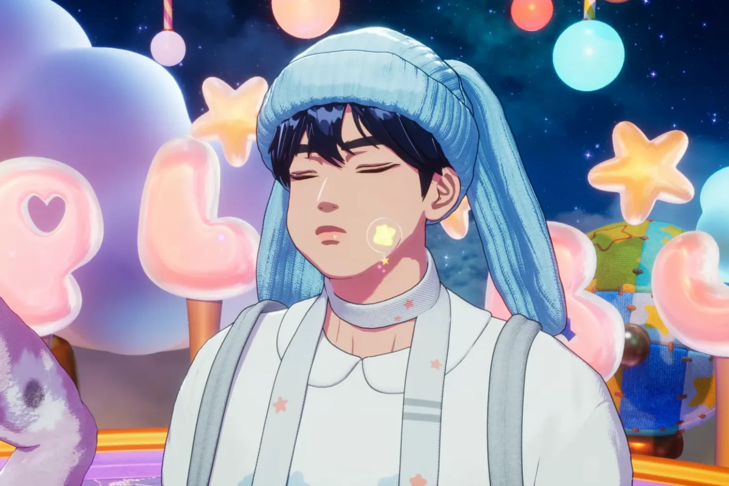 A moment captured by Yejun (PLAVE)'s fan