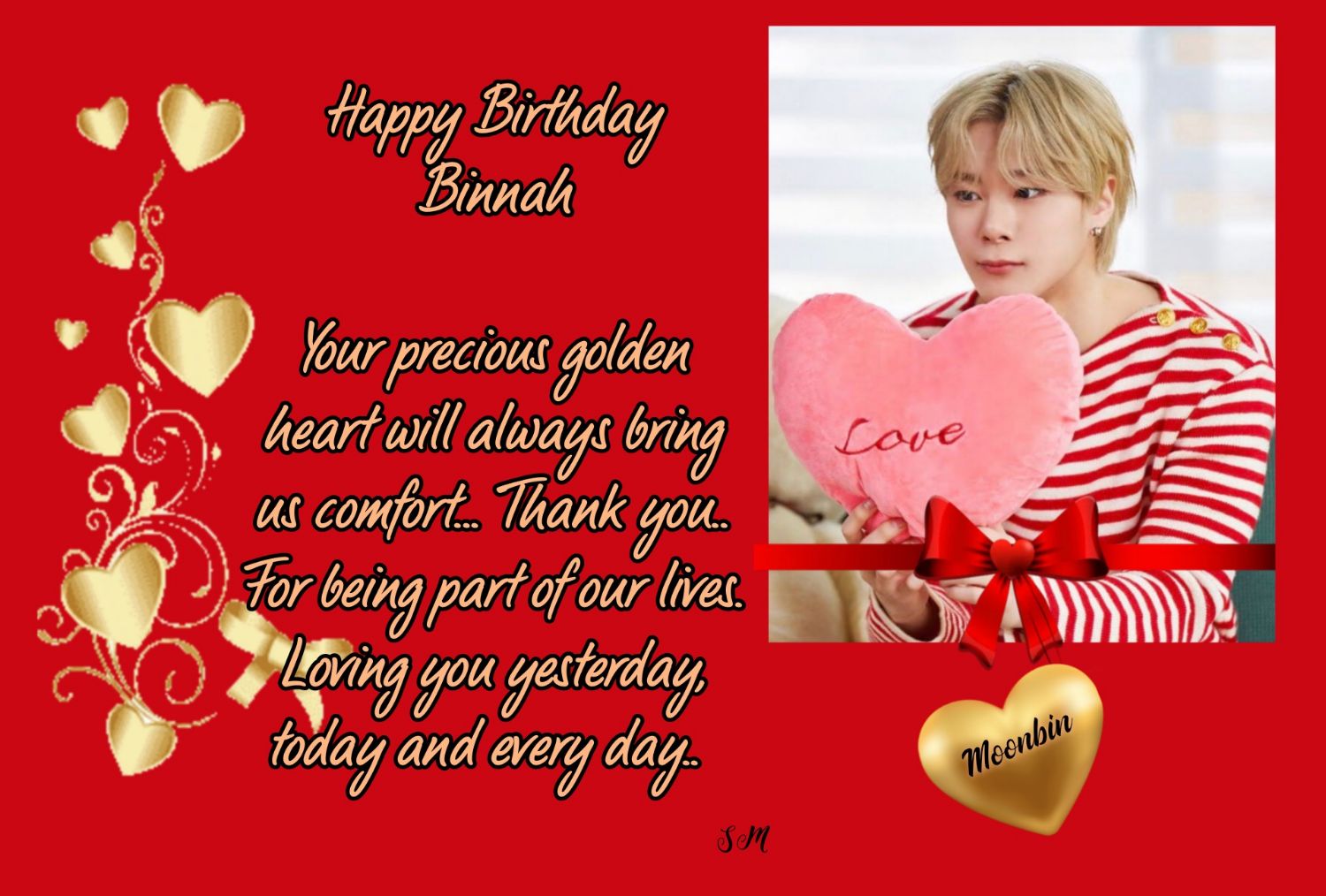 Recent activity shot of Moonbin (ASTRO)