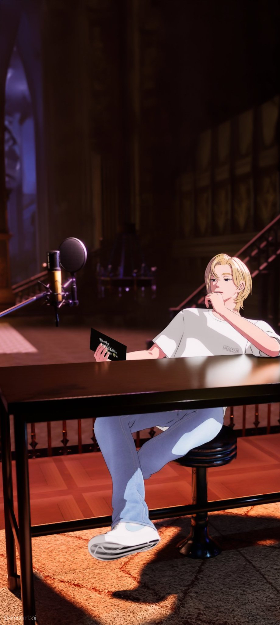 A heartfelt wallpaper shared by Noah (PLAVE)'s fans