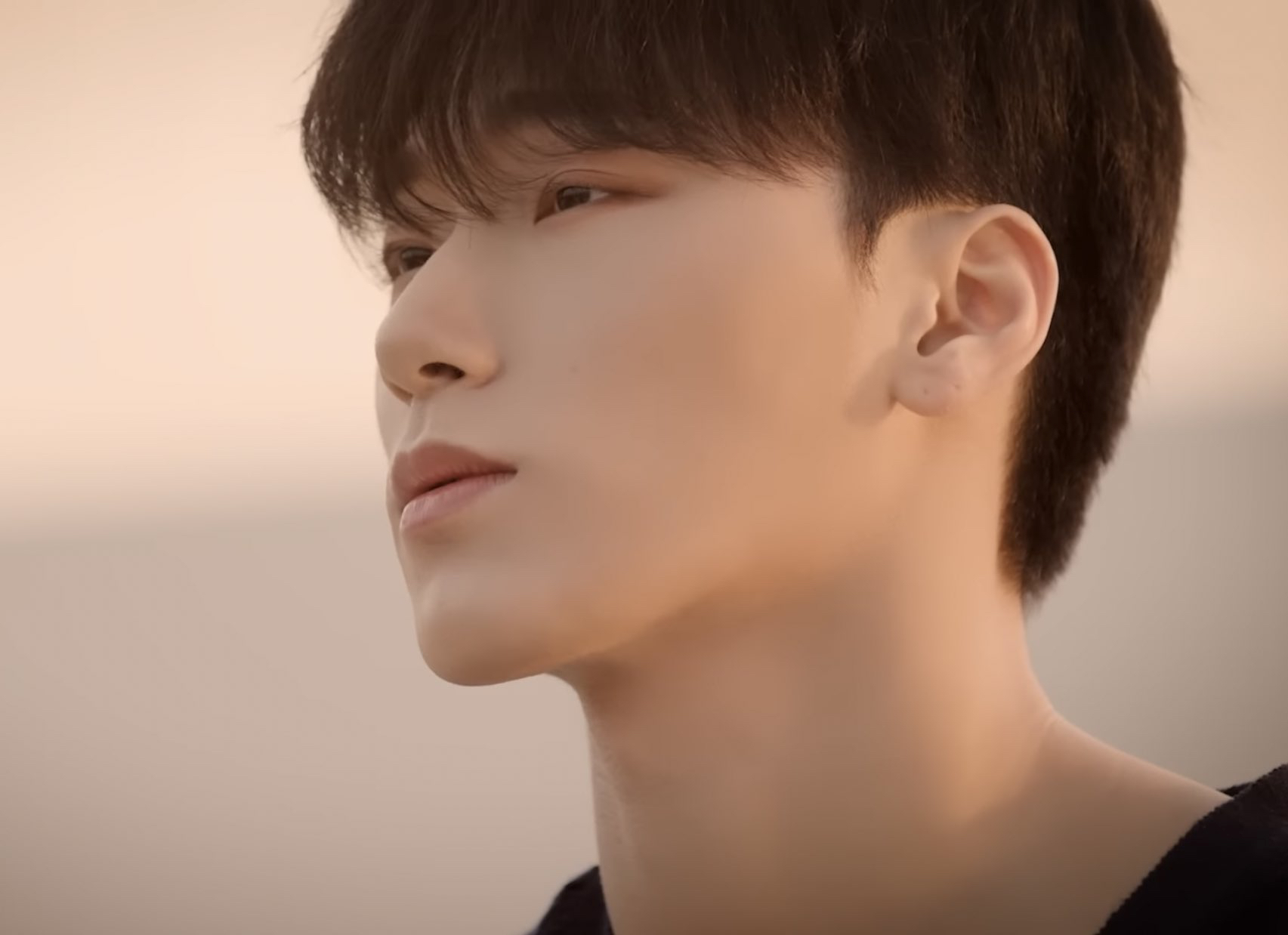 A moment captured by San (ATEEZ)'s fan