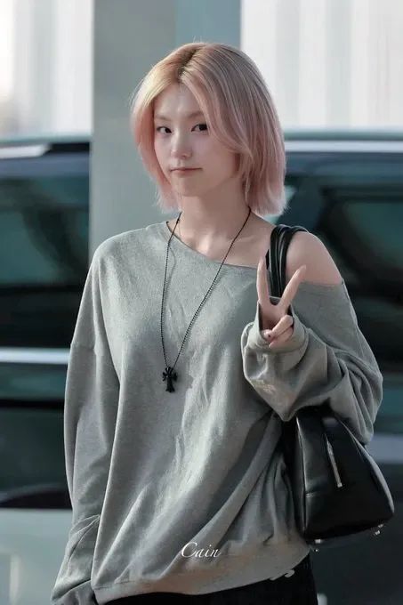 A moment captured by Yeji (ITZY)'s fan