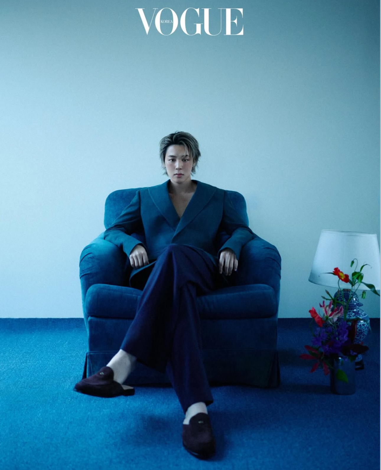 Recent activity shot of Jimin (BTS)