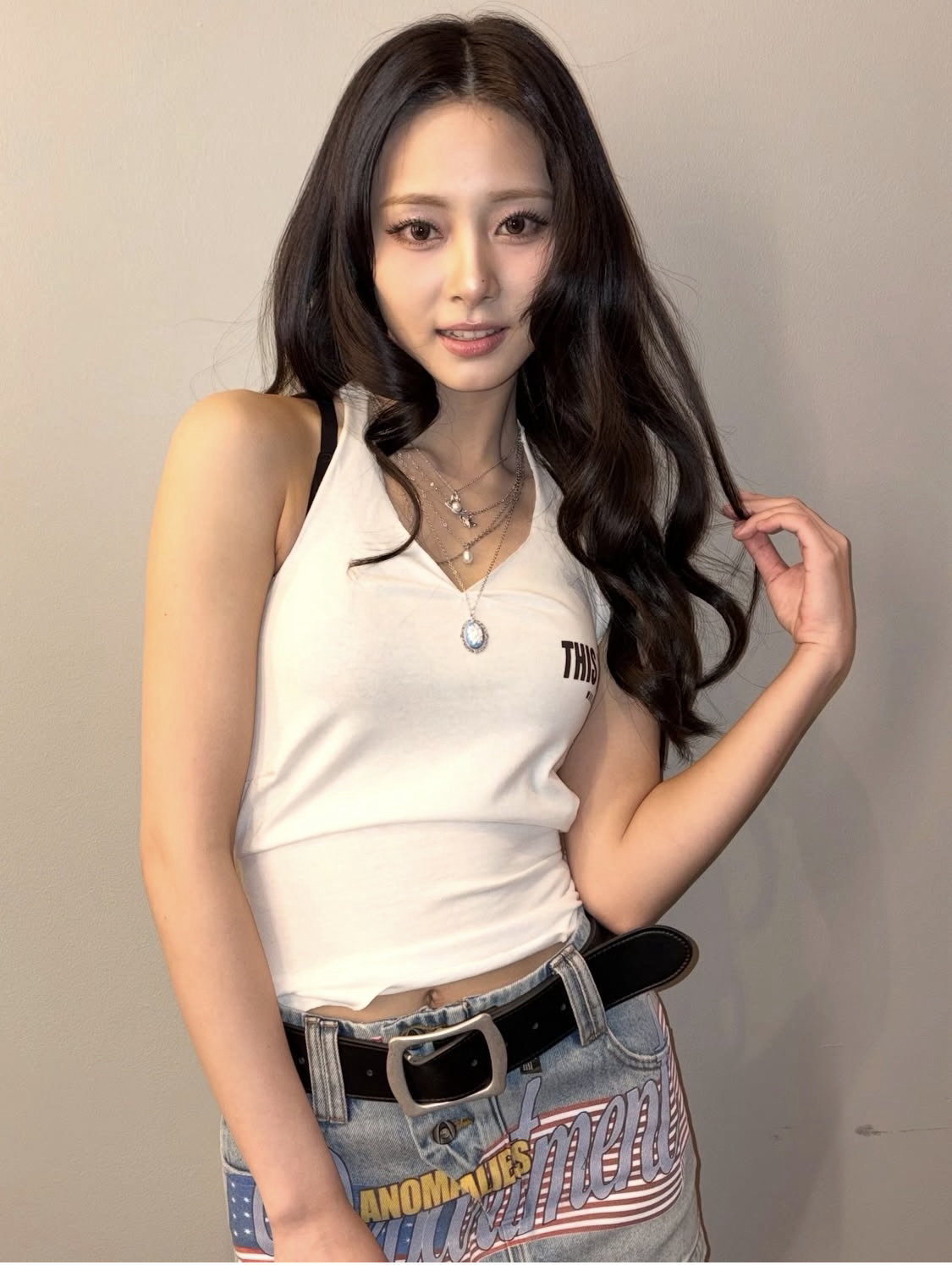 Momen yang diabadikan oleh penggemar Tzuyu (TWICE)