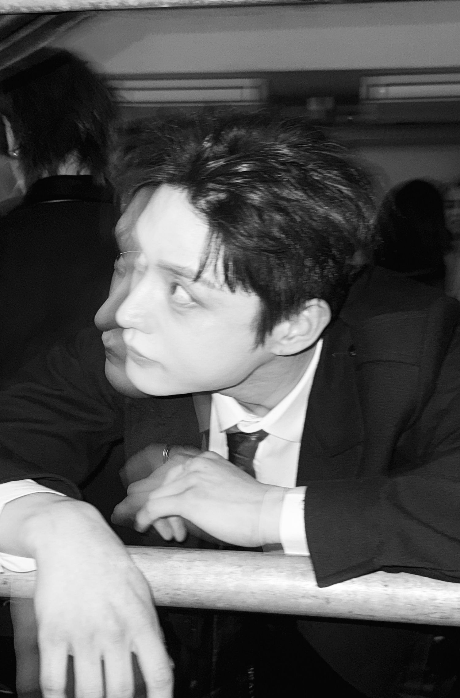 Behind-the-scenes cut of Kim Jiwoong (ZEROBASEONE)